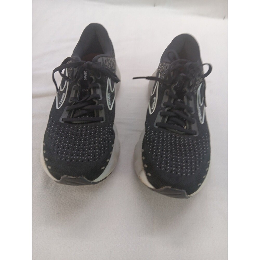 Brooks Glycerin GTS 20 Shoes Womens Sz 10B Black White Running